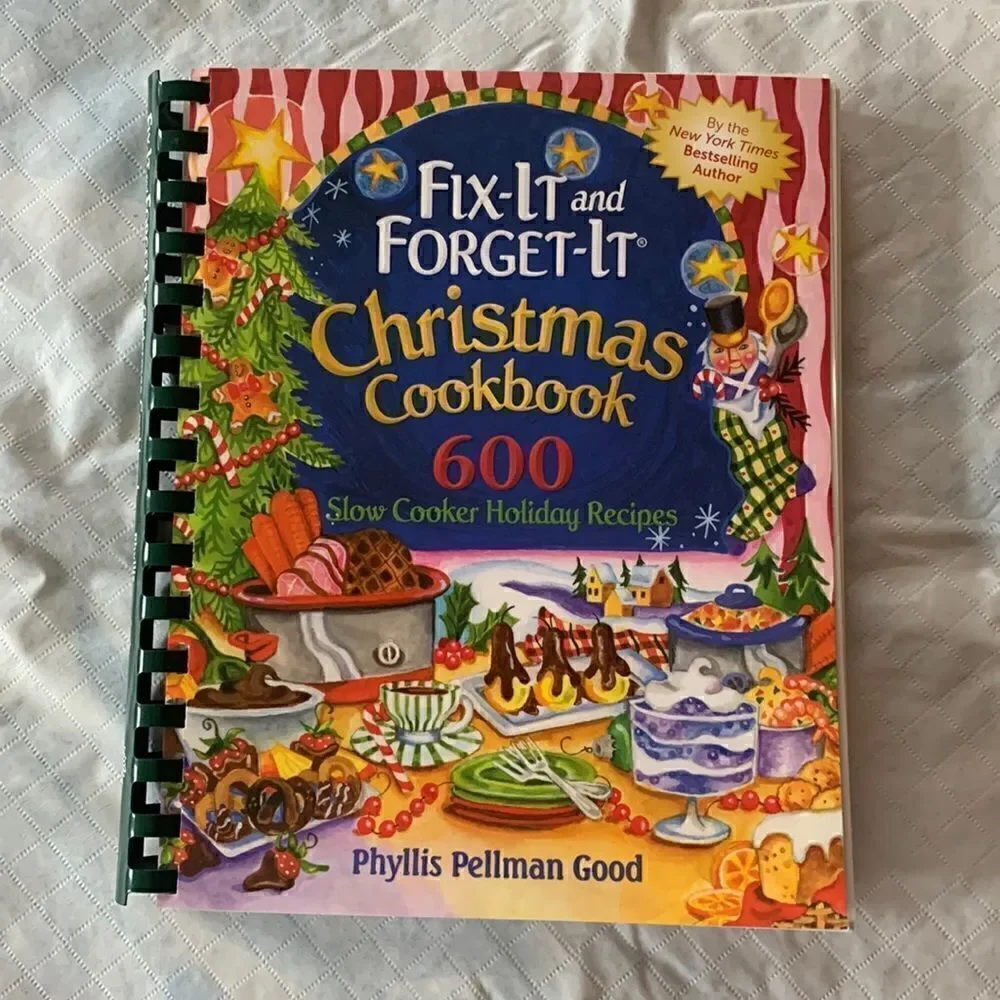 Cookbook Paperback Christmas Slow Cooker Phyllis Good